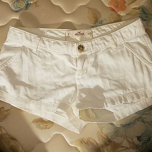 new never worn, hollister 0 shorts